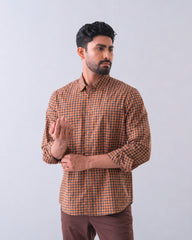 Regular Fit Check Casual Shirt