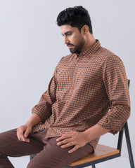 Regular Fit Check Casual Shirt