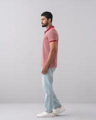Regular Fit Jacquard Polo Shirt