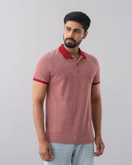 Regular Fit Jacquard Polo Shirt