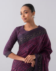 Digital Printed Cotton Saree
