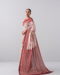 Digital Printed Cotton Saree