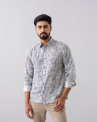 Regular Fit Printed Casual Shirt