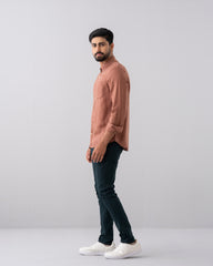 Regular Fit Solid Casual Shirt