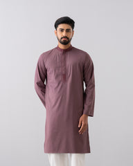 Regular Fit Embroidered Semi-Formal Panjabi
