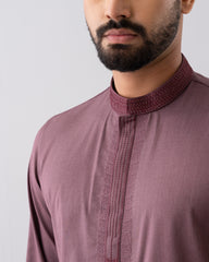 Regular Fit Embroidered Semi-Formal Panjabi