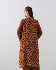 Smart Fit Embroidered Two-Piece Ethnic Set