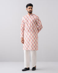 Regular Fit Printed Panjabi