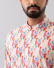 Regular Fit Printed Panjabi
