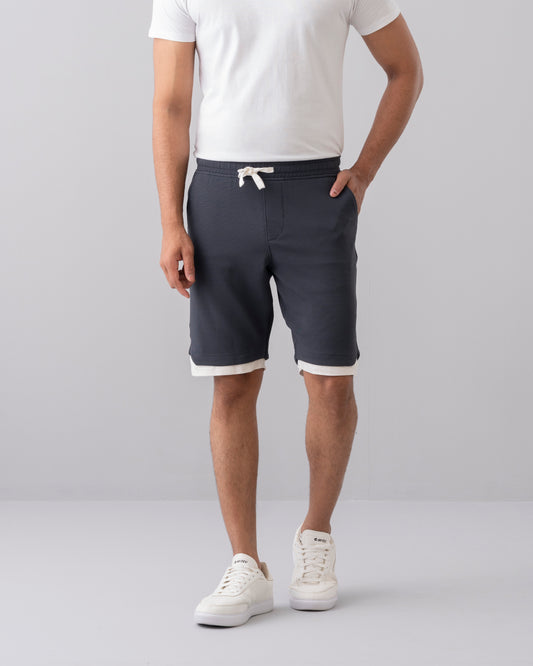 Regular Fit Athleisure Shorts