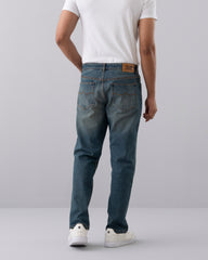 Straight Fit Dusty Blue Jeans