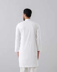 Slim Fit Embroidered Semi-Formal Panjabi