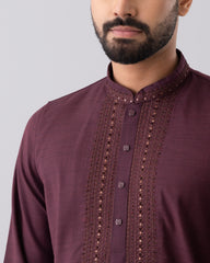 Regular Fit Embroidered Formal Panjabi