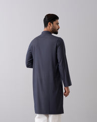 Regular Fit Embroidered Semi-Formal Panjabi