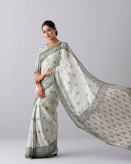 Digital Printed Cotton Saree