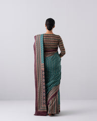 Digital Printed Cotton Saree
