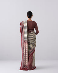 Digital Printed Cotton Saree
