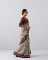 Digital Printed Cotton Saree