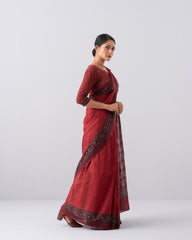 Digital Printed Cotton Saree