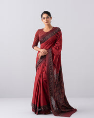 Digital Printed Cotton Saree