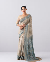 Digital Printed Cotton Saree