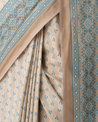 Digital Printed Cotton Saree