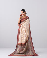 Digital Printed Cotton Saree