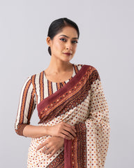 Digital Printed Cotton Saree