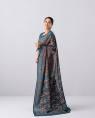 Digital Printed Cotton Saree