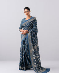 Digital Printed Cotton Saree