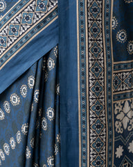 Digital Printed Cotton Saree
