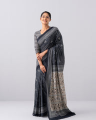 Digital Printed Cotton Saree