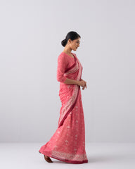 Digital Printed Cotton Saree