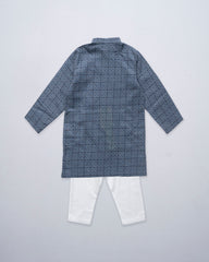 Newborn Boys' Panjabi Set (0-6 Months)