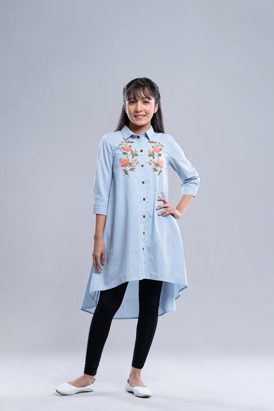 Junior Girls Ethnic Top (10-14 Years)