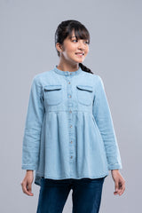 Junior Girls Evening Top (10-14 Years)