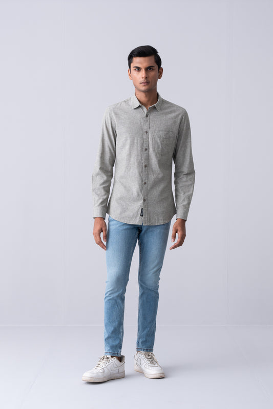 Y-Fit Solid Casual Shirt