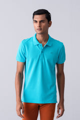 Regular Fit Solid Polo Shirt