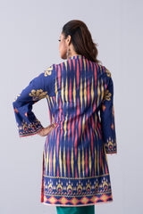 Mid-Length Relaxed Fit Lawn with Chiffon Dupatta - Two Piece