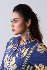 Mid-Length Relaxed Fit Lawn with Chiffon Dupatta - Two Piece