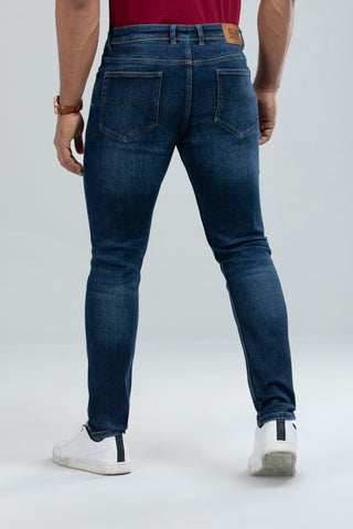 Premium Summer Indigo Tapered Fit Jeans