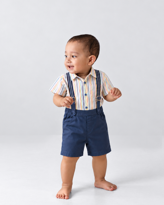 Newborn Boys' Suspender (6-18 Months)