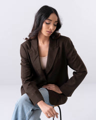 Regular Fit Single Breasted Blazer