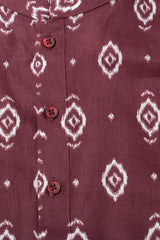 Regular Fit Digital Printed Fatua