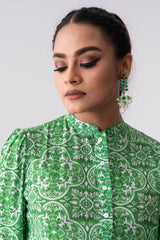 Moroccan Printed Viscose Fashion Top - Mystika