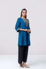 Smart Fit Embroidered Ethnic Kurti