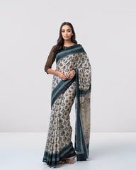 Digital Printed Cotton Saree