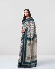 Digital Printed Cotton Saree