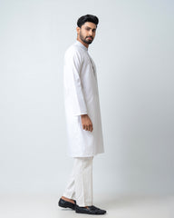 Regular Fit Embroidered Semi-Formal Panjabi