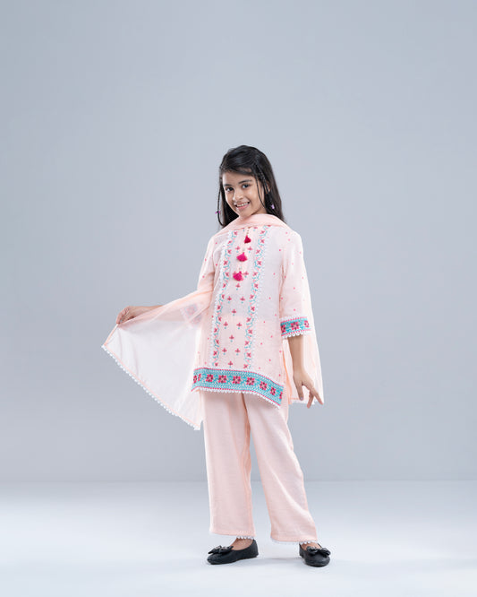 Princess Ethnic Partywear Set (2-4 Years)